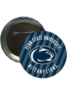 Penn State Nittany Lions 3" Stripes Button - Navy Blue