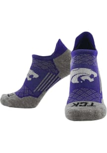 K-State Wildcats Tour Mens No Show Socks