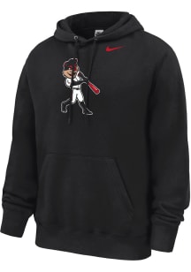 Nike Cincinnati Bearcats Mens Black Baseball Bearcat Long Sleeve Hoodie