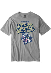 Summit Sportswear Wisconsin Timber Rattlers Silver Udder Tuggers Theme Night 2025 Short Sleeve Fas..