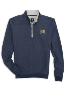 Johnnie O Drexel Dragons Mens Navy Blue Sully Long Sleeve Qtr Zip Pullover