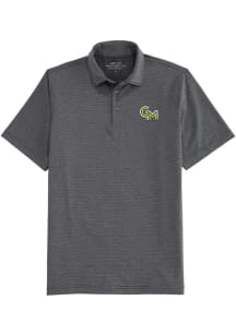 Vineyard Vines George Mason University Mens Black St. Jean Short Sleeve Fashion Polo