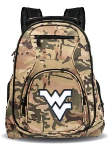 West Virginia Mountaineers Gold Premium Laptop Backpack