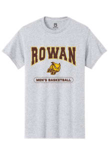 Summit Sportswear Rowan University Grey Mens Basketball Short Sleeve T Shirt