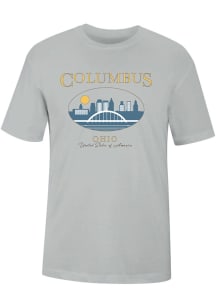 Uscape Columbus Silver Hertiage Short Sleeve T Shirt