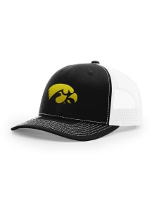 Uscape Iowa Hawkeyes Trucker Flexible Adjustable Hat - Black