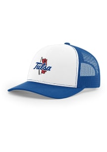 Uscape Tulsa Golden Hurricane Trucker Adjustable Hat - White