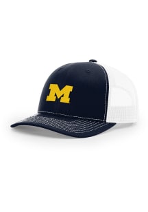 Uscape Michigan Wolverines 112 Trucker Adjustable Hat - Blue