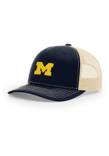 Uscape Michigan Wolverines 112 Trucker Style Adjustable Hat - Blue