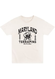 Uscape Maryland Terrapins White Wilder Short Sleeve T Shirt