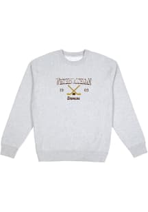 Uscape Western Michigan Broncos Mens Grey New Heights Long Sleeve Crew Sweatshirt