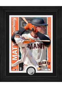 Matt Chapman San Francisco Giants Silver Coin Photo Plaque