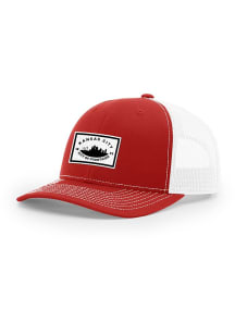 Uscape Kansas City 2T Woven Patch 112 Trucker Adjustable Hat - Red