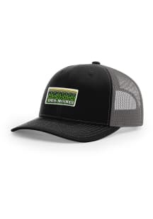 Uscape Des Moines Retro Patch 112 Trucker Adjustable Hat - Charcoal
