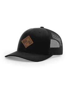Uscape Indianapolis Diamond Faux Patch 112 Trucker Adjustable Hat - Black