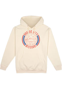 Uscape Kansas City Mens White Pullover Long Sleeve Hoodie