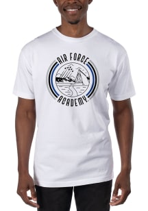 Uscape Air Force Falcons White Garment Dyed 90s Flyer Short Sleeve T Shirt