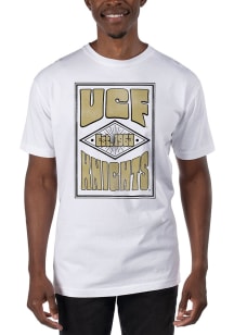 Uscape UCF Knights White Garment Dyed Poster Short Sleeve T Shirt