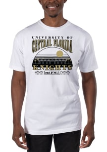 Uscape UCF Knights White Garment Dyed Stars Short Sleeve T Shirt