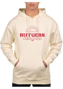 Uscape Rutgers Scarlet Knights Mens White Pullover Long Sleeve Hoodie