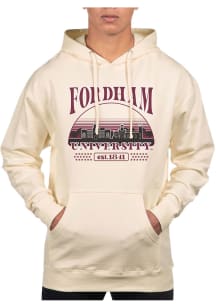 Uscape Fordham Rams Mens White Stars Pullover Long Sleeve Hoodie