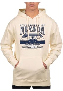 Uscape Nevada Wolf Pack Mens White Stars Pullover Long Sleeve Hoodie