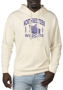 Uscape Northwestern Wildcats Mens White Wilder Pullover Long Sleeve Hoodie