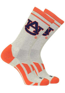 Auburn Tigers Heather Mens Crew Socks