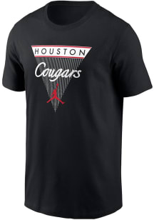 Nike Houston Cougars Black Jordan Street Style Short Sleeve T Shirt