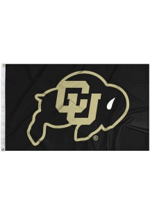 Colorado Buffaloes LOGO Silk Screen Grommet Flag - Black