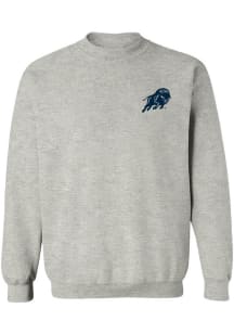 Vive La Fete Howard Bison Womens Grey Impressions Crew Sweatshirt