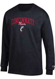 Champion Cincinnati Bearcats Black Mom Script Jersey Long Sleeve T Shirt