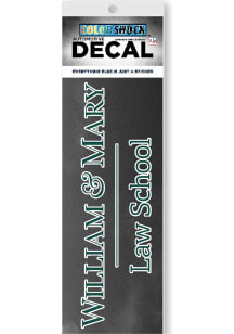 William & Mary Tribe Main Mark Auto Decal - Green