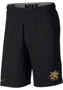 Nike Wichita State Shockers Mens Black Primary Logo Hype Shorts