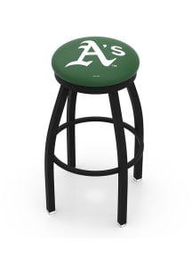 Oakland Athletics Black Pub Stool - Black