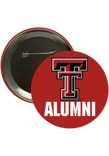 Texas Tech Red Raiders 3" Alumni Button - Red