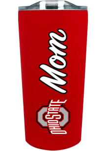 Ohio State Buckeyes 18oz Soft Touch Mom Stainless Steel Tumbler - Red