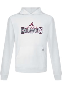 Levelwear Atlanta Braves Mens White Relay Journey Hood