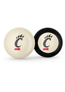 Cincinnati Bearcats Team Logo Cue Ball and 8 Ball Combo Billiard Balls