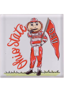 Ohio State Buckeyes White Mascot Napkin Holder