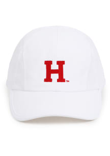 Harvard Crimson White Performance Ponyback Womens Adjustable Hat