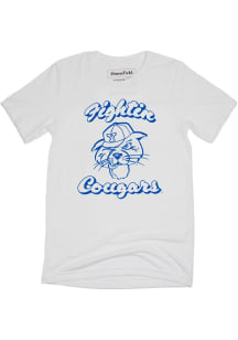 Homefield BYU Cougars White 90s Fightin Cougars Short Sleeve T Shirt