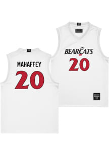 Eric Mahaffey  Campus Ink Cincinnati Bearcats White NIL Jersey
