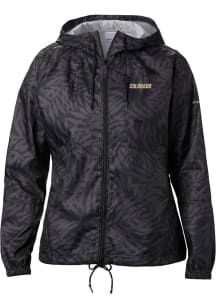 Columbia Colorado Buffaloes Womens Black Heat Seal Flash Forward Light Weight Jacket