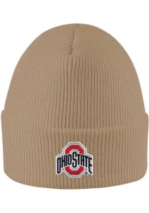 LogoFit Ohio State Buckeyes White North Pole Mens Knit Hat