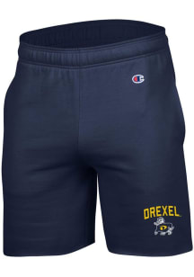 Champion Drexel Dragons Mens Navy Blue Powerblend Shorts