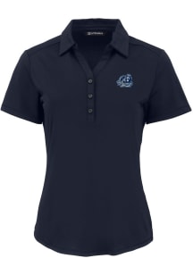 Cutter and Buck Old Dominion Monarchs Womens Navy Blue Forge Eco Polo Short Sleeve Polo Shirt