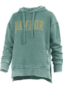 Pressbox Baylor Bears Womens Green Marni Hooded Sweatshirt
