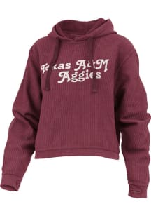 Pressbox Texas A&M Aggies Womens Maroon California Dreaming Hooded Sweatshirt