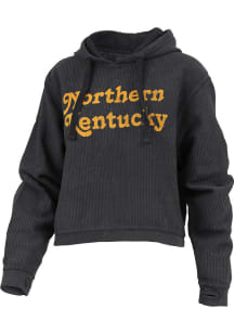 Pressbox Northern Kentucky Norse Womens Black California Dreaming Hooded Sweatshirt